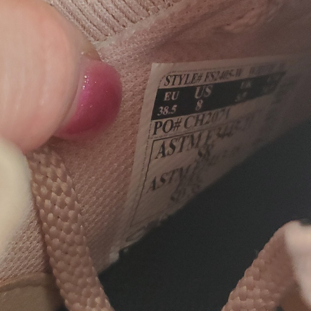 Carhartt Haslett SD Womens Work Shoes Sz 8 M Comfort Nano Toe Light Pink Sneaker - Picture 5 of 12